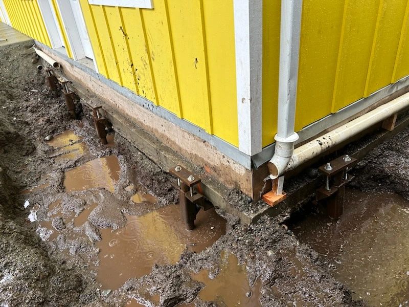 Foundation underpinning work by BC Foundation Specialties